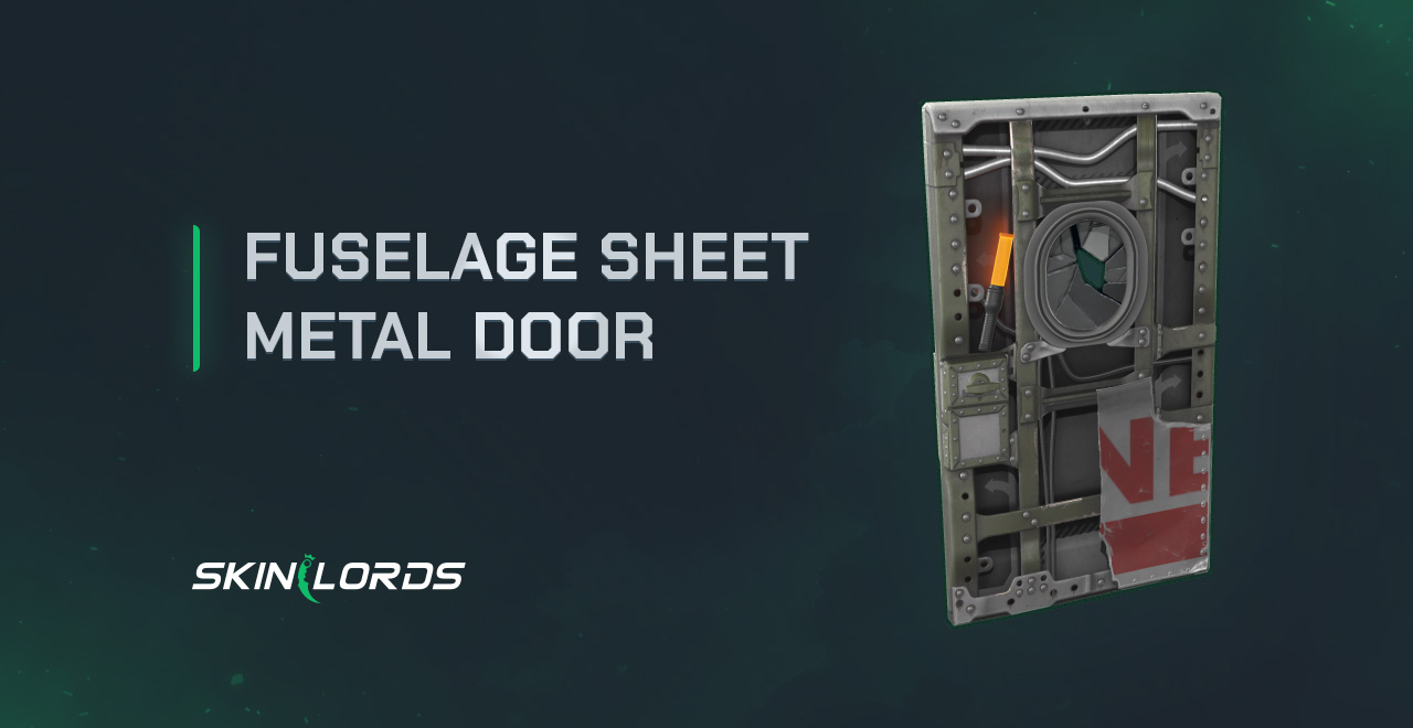 Fuselage Sheet Metal Door rust item store