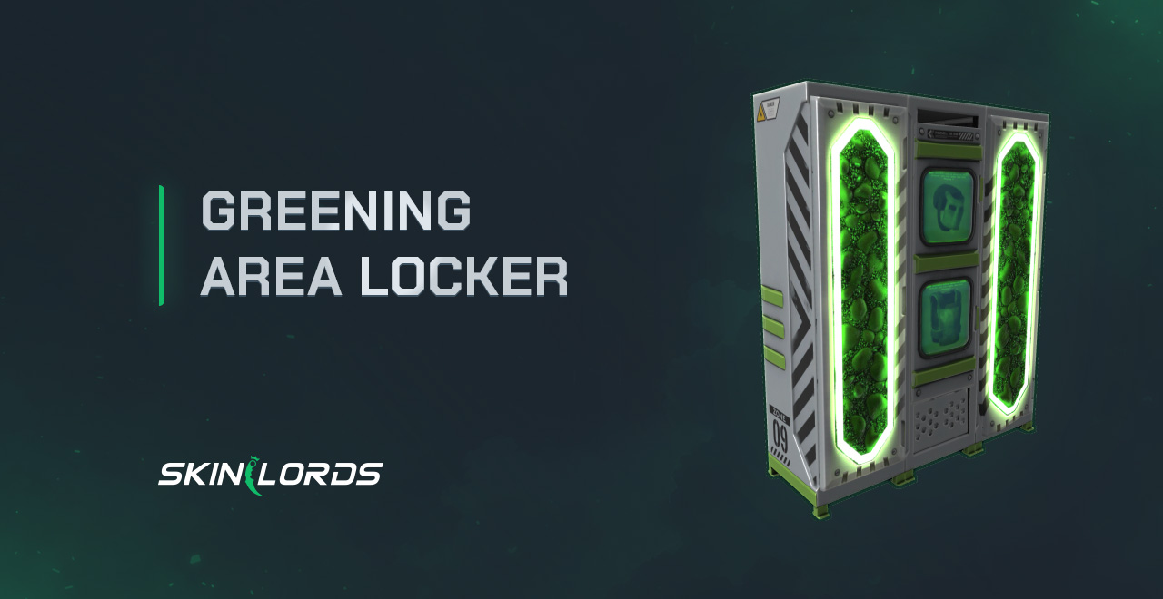 Greening Area Locker rust item store