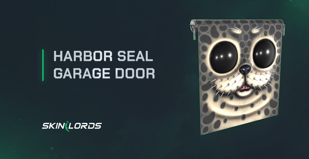 Harbor Seal Garage Door rust item store
