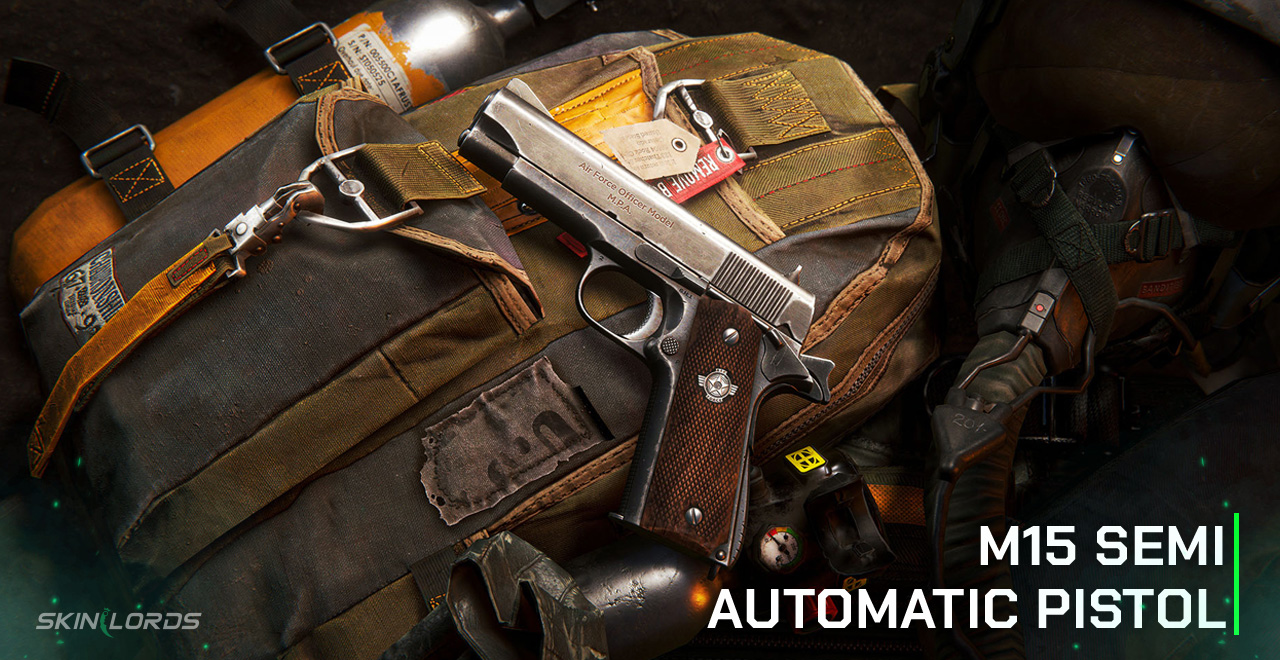 M15 Semi-Automatic Pistol rust pilot