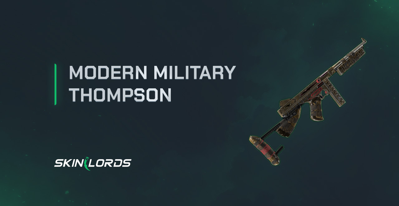 Modern Military Thompson rust item store