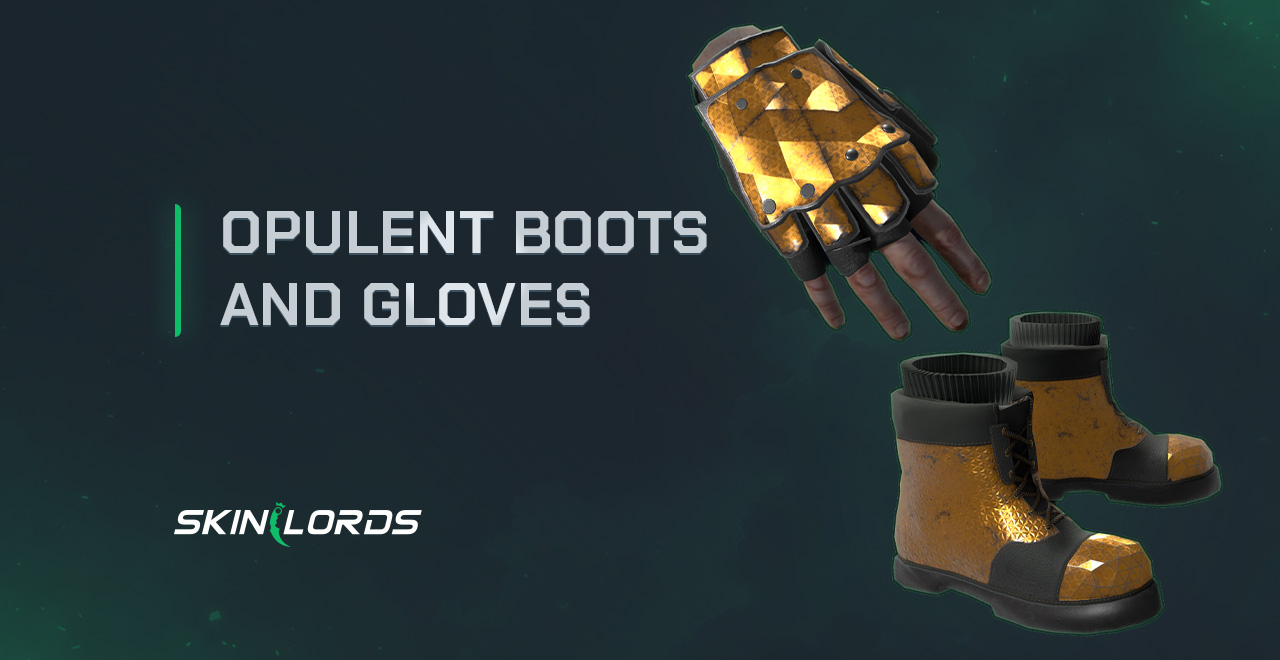Opulent Roadsign Gloves & Boots rust item store