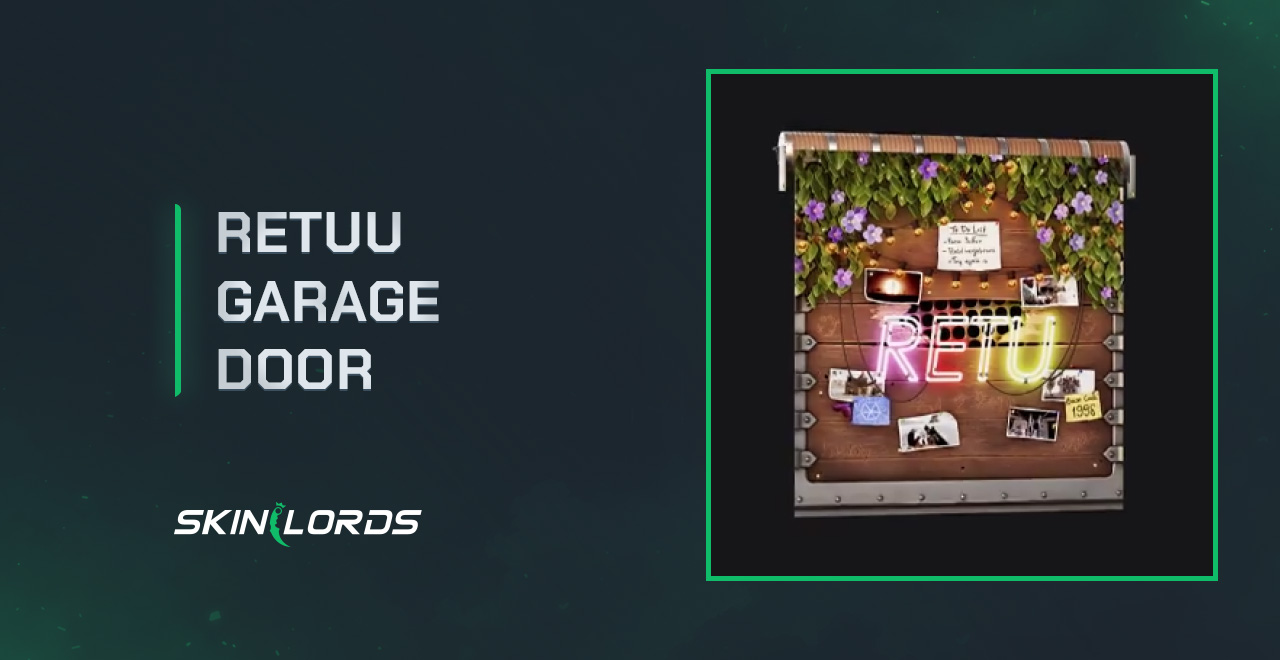 Retuu Garage Door rust twitch drops