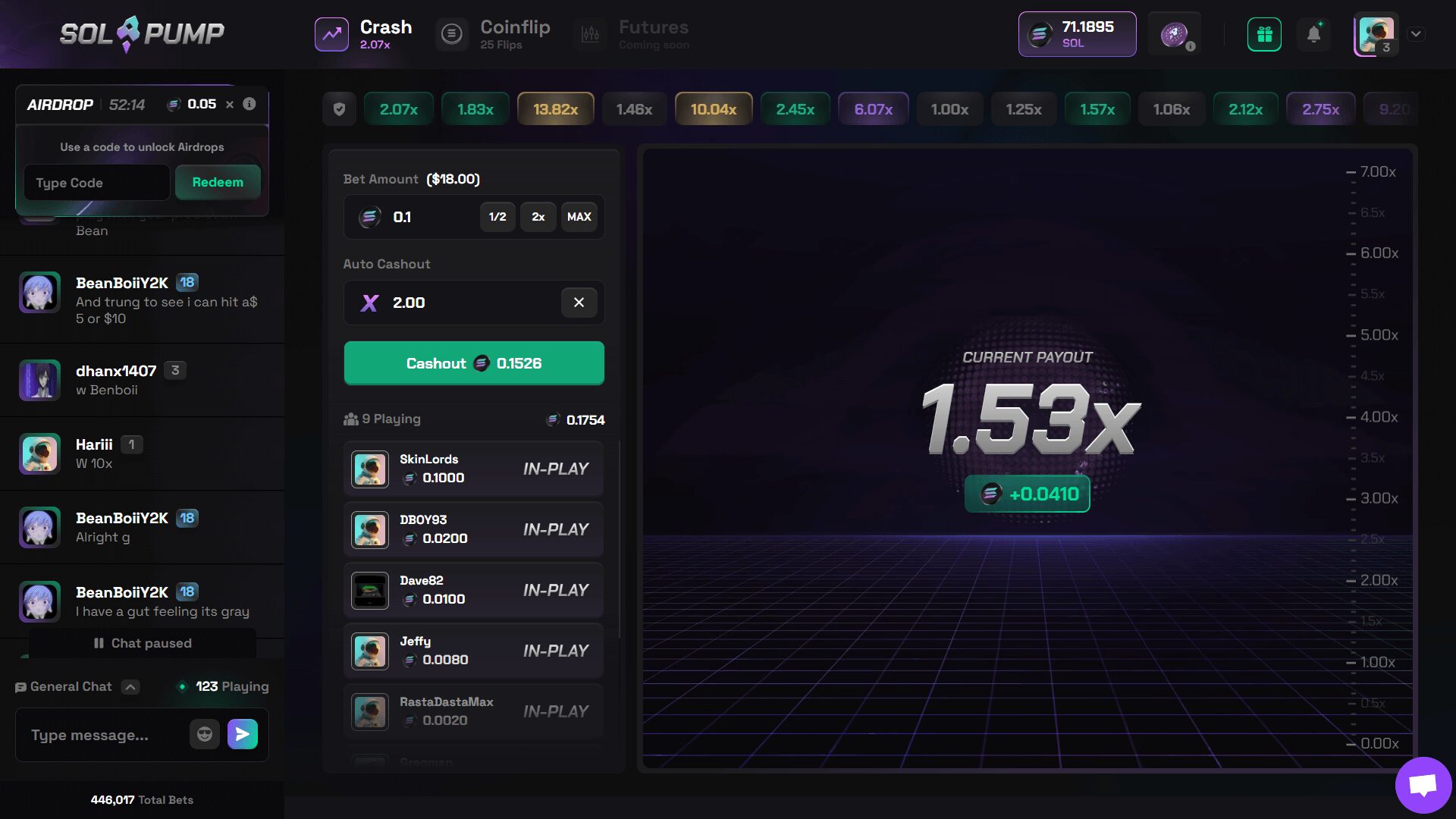 solpump crash