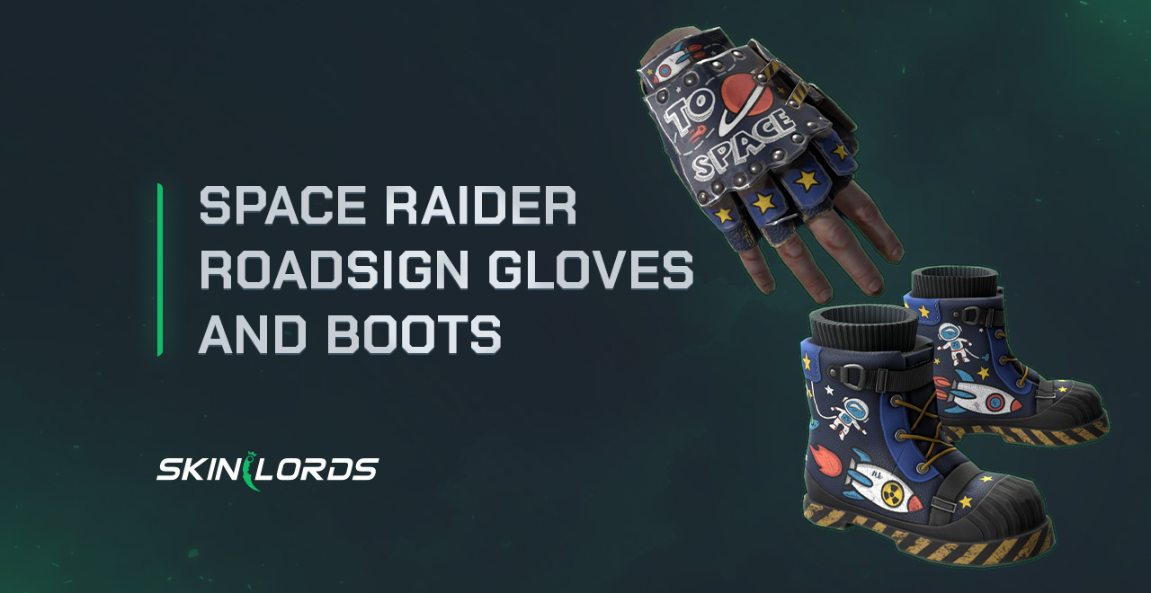 Space Raider Roadsign Gloves & Boots rust item store