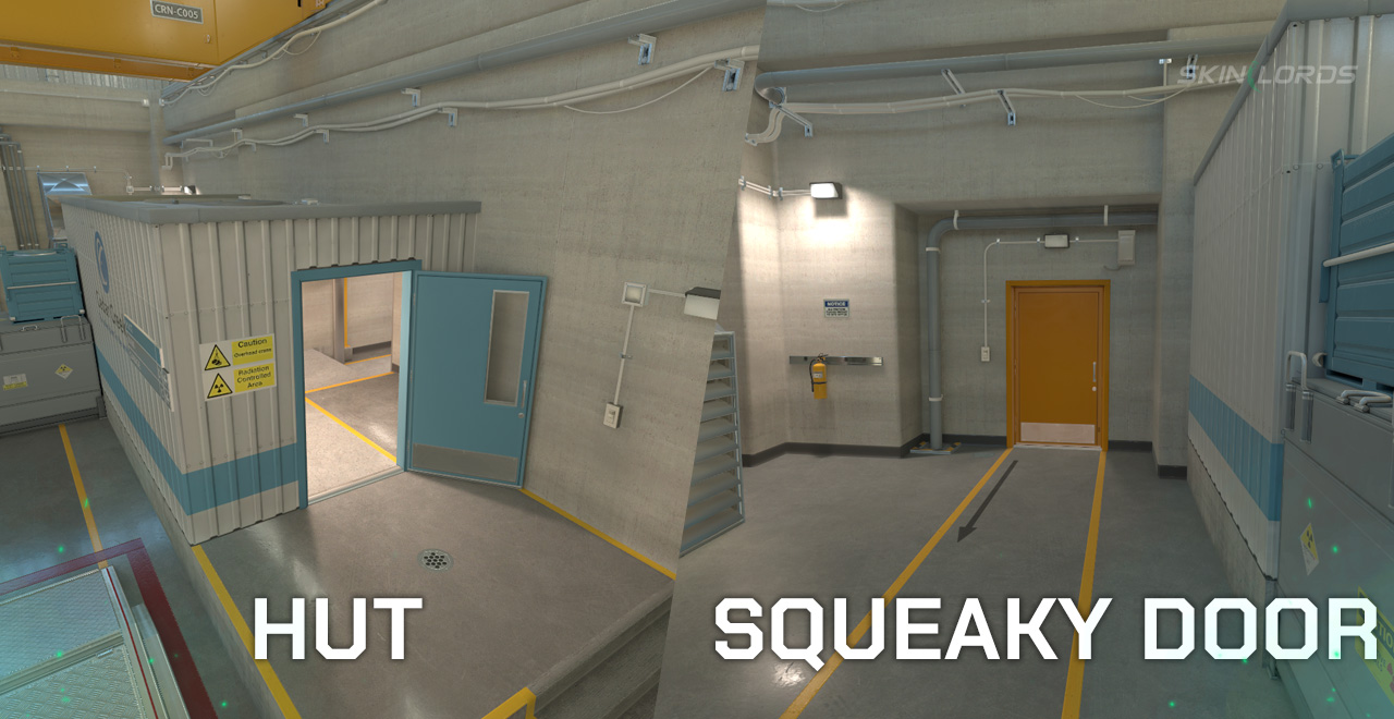 cs2 nuke a site hut and squeaky door
