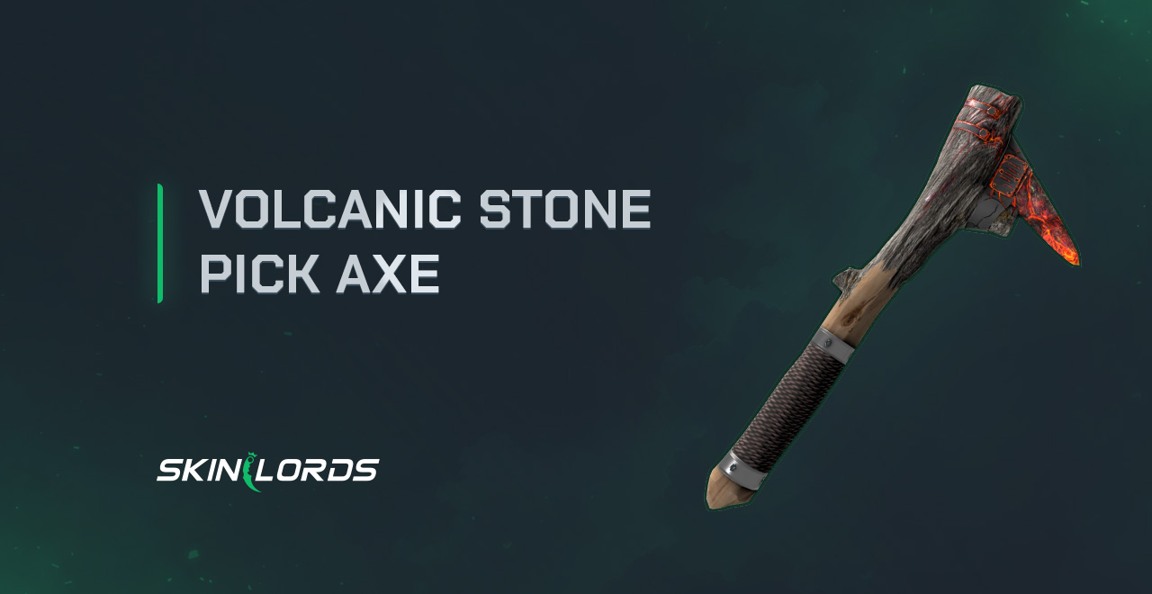 Volcanic Stone Pick Axe rust item store