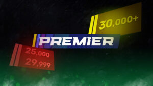 CS2 Premier Rank Distribution – 2025 Quarter 2