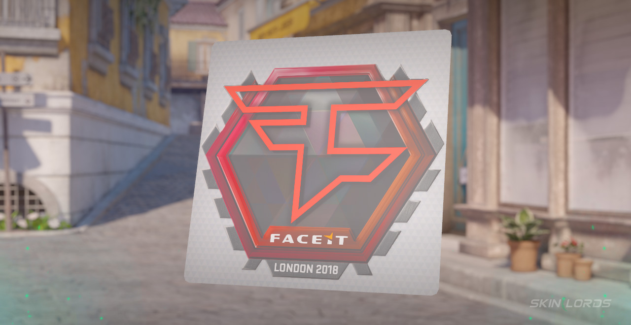 Faze Clan London 2018 red cs2 sticker
