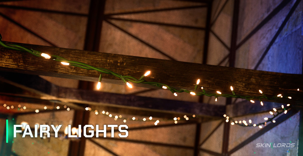 Rust Fairy Lights exhibit decor dlc