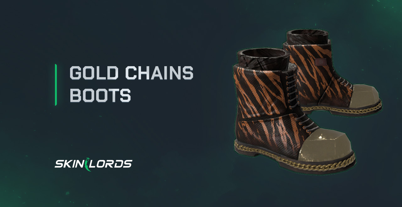 Gold Chains Boots rust item store