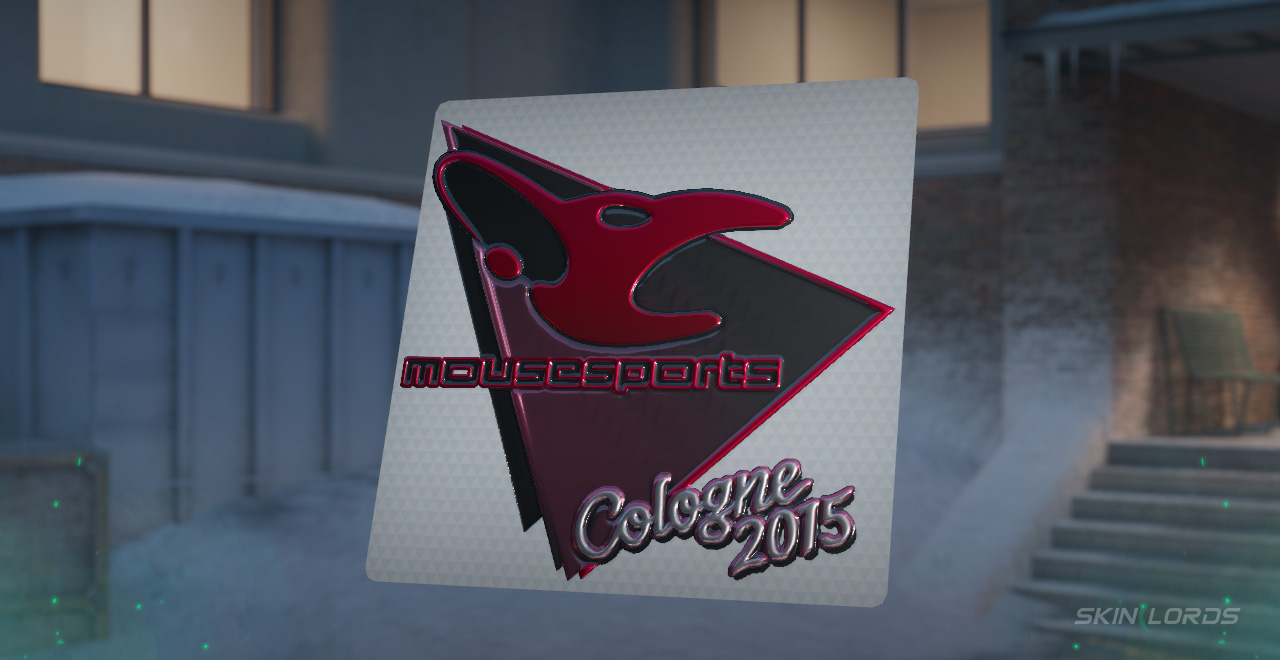 Mousesports (Foil) Cologne 2015 sticker