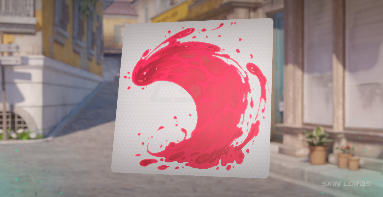 Ruby Wave (Lenticular) cs2 sticker