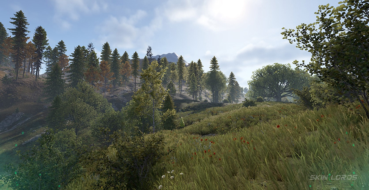 rust self shadowing foliage update
