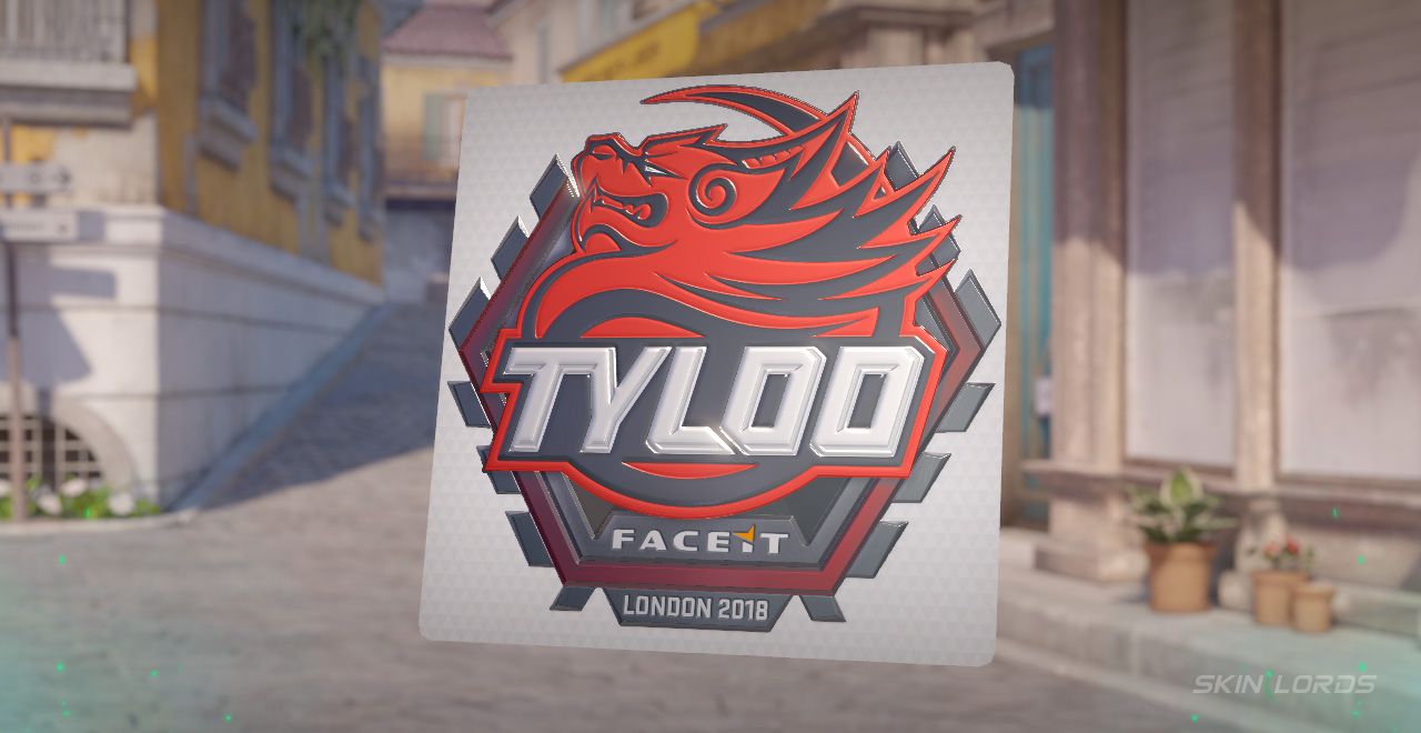 Tyloo (Foil) London 2018 red cs2 sticker