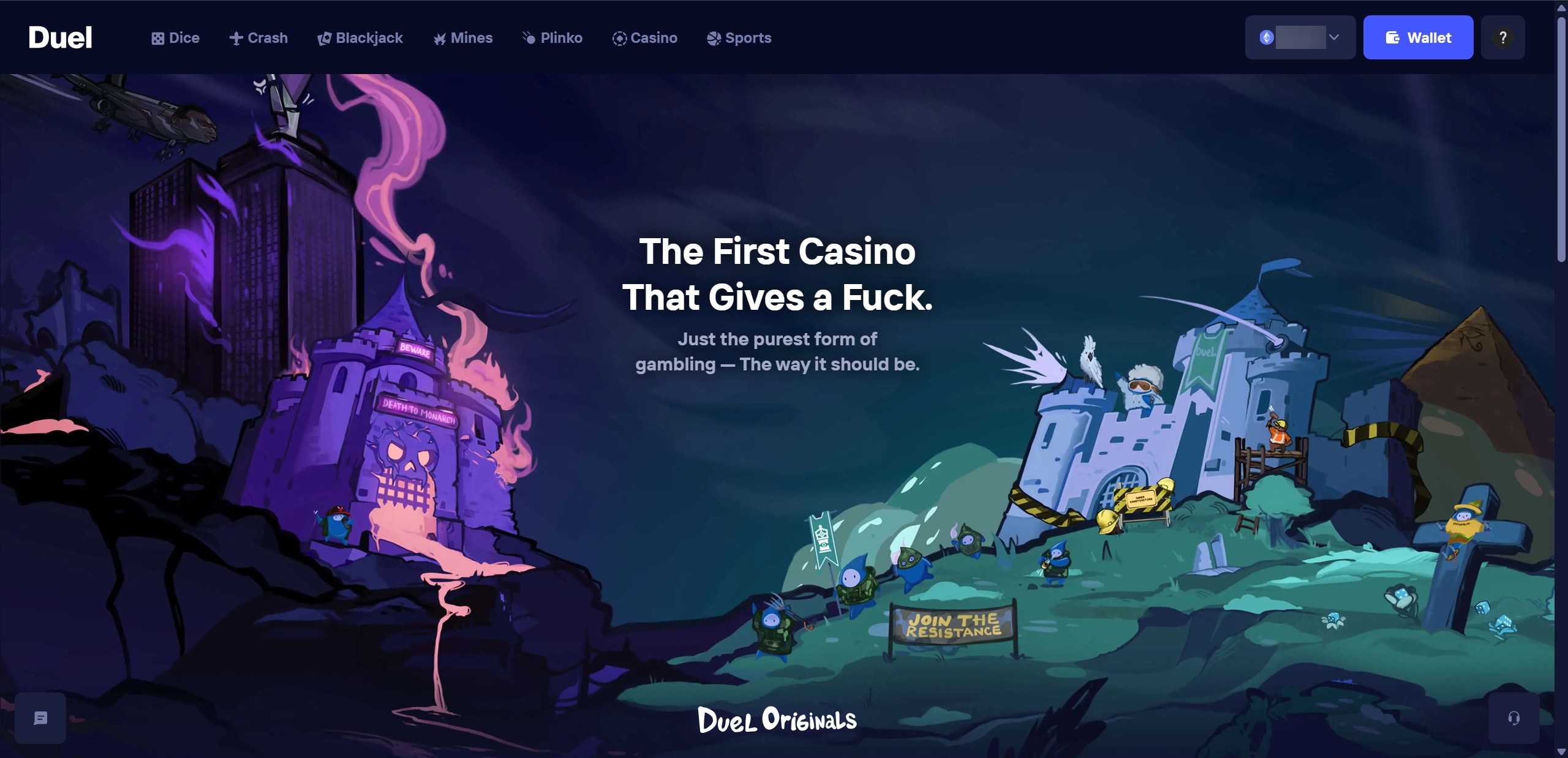 duel.com home page