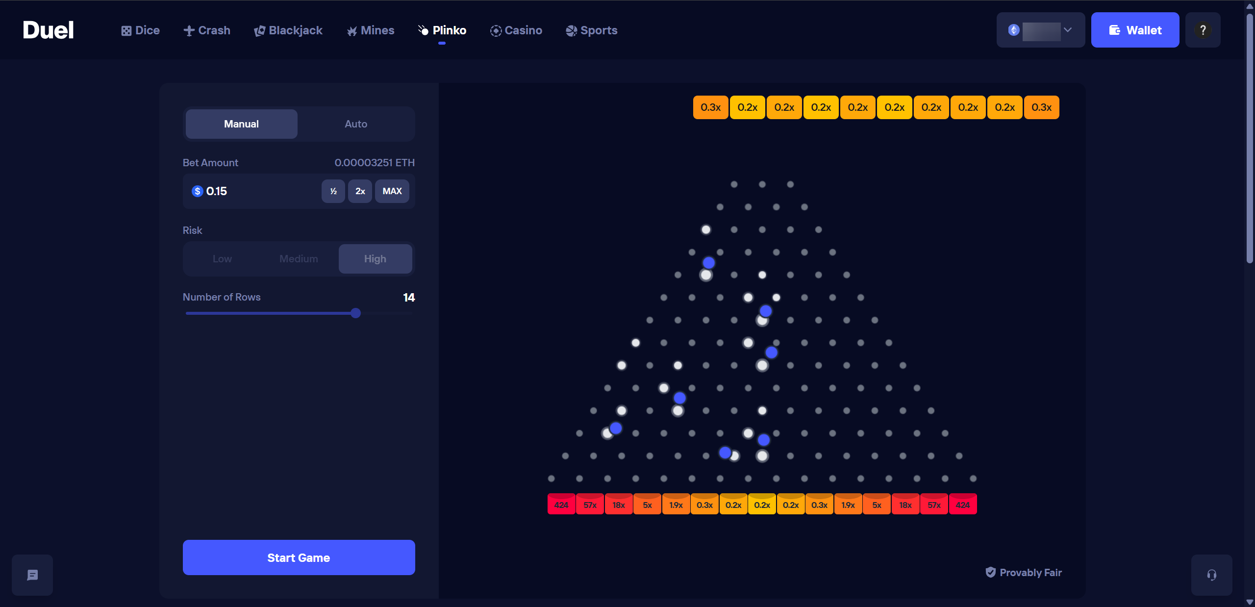 duel.com plinko