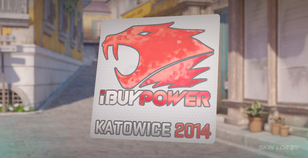 cs2 sticker iBUYPOWER (Holo) Katowice 2014