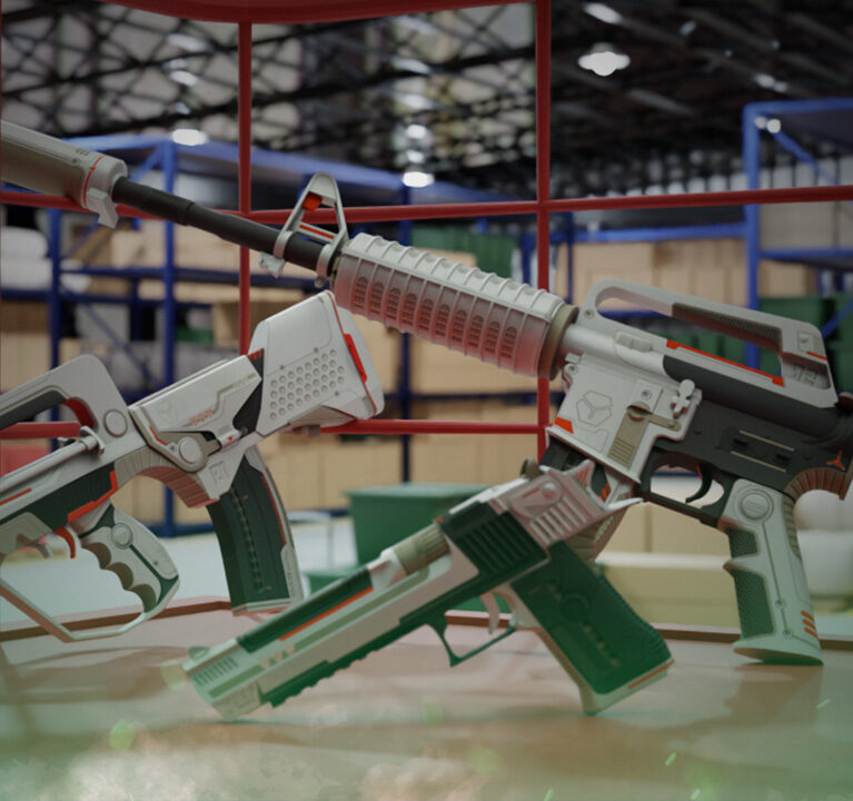 CS2 Skin Families: The Mecha Industries Skin Family