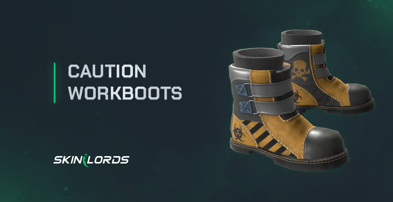 Caution WorkBoots rust item store