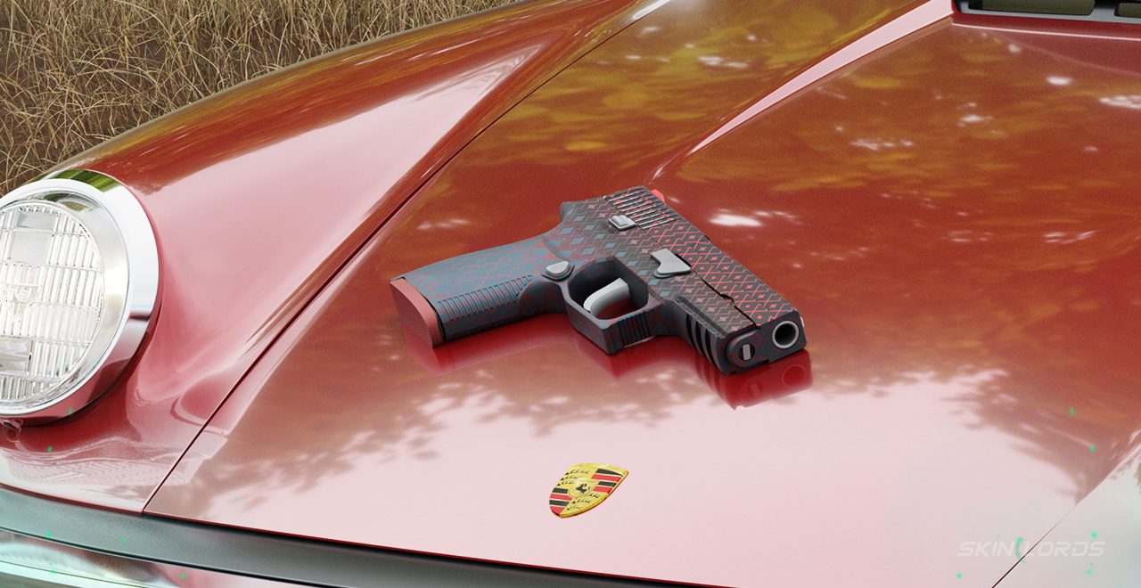 P250 Crimson Kimono