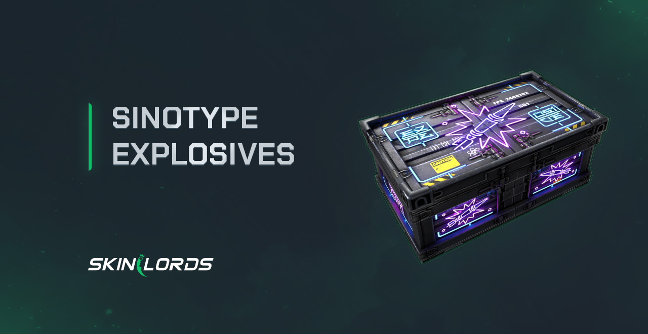 Sinotype Explosives rust item store