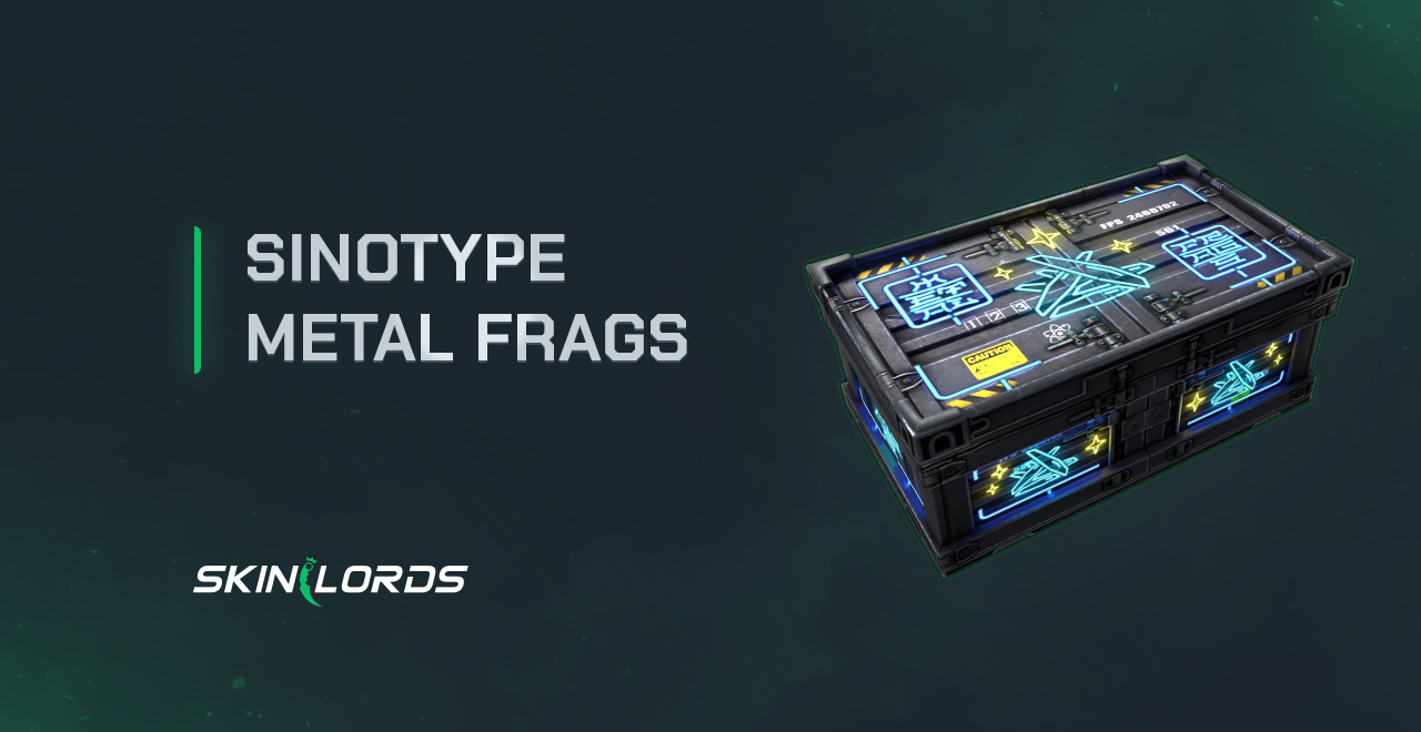 Sinotype Metal Frags rust item store