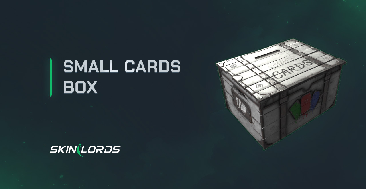 Small Cards Box rust item store