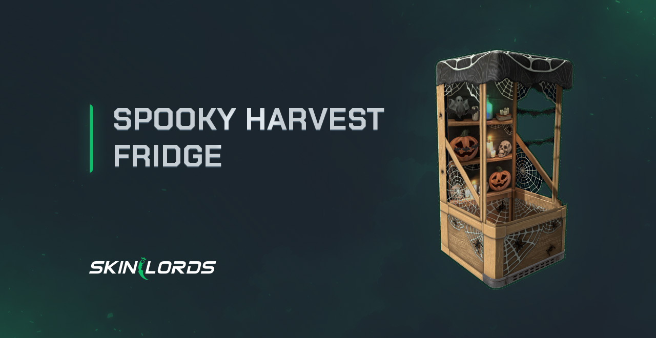 Spooky Harvest Fridge