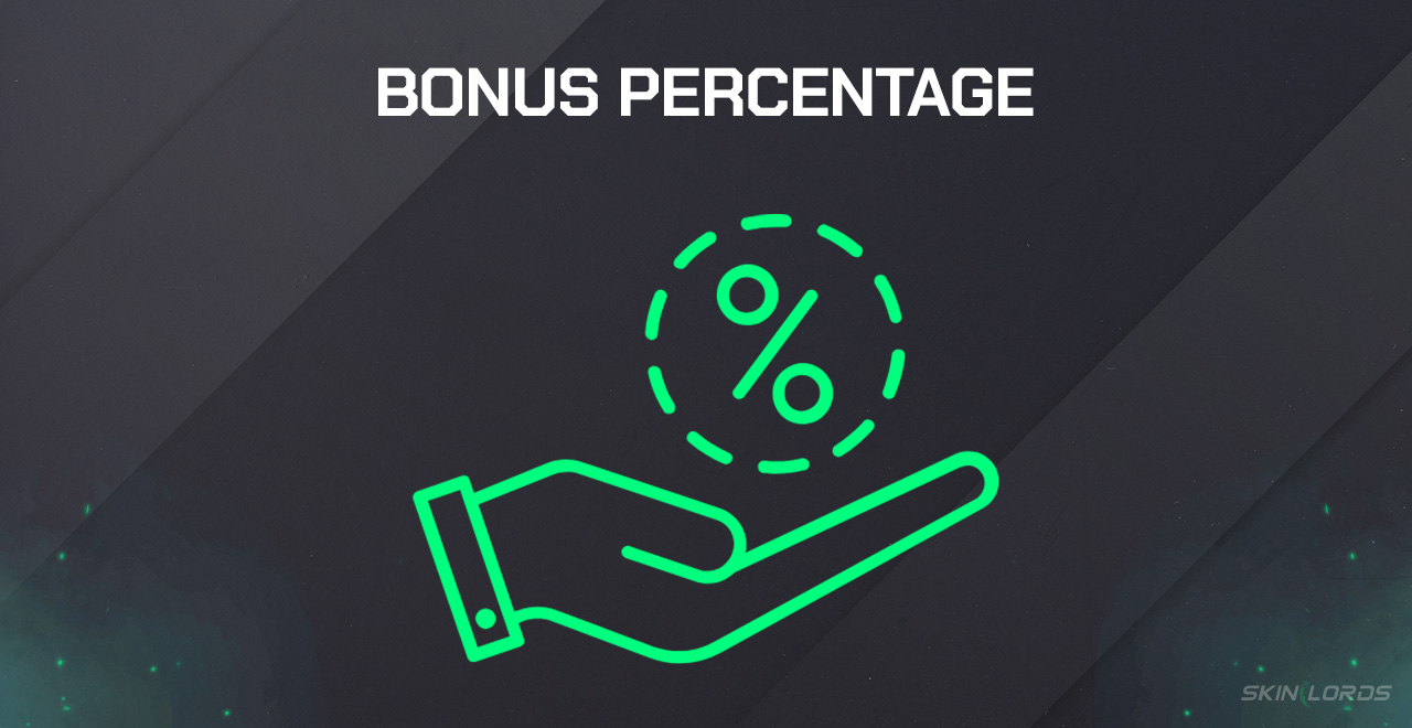 gambling site deposit bonus bonus percentage