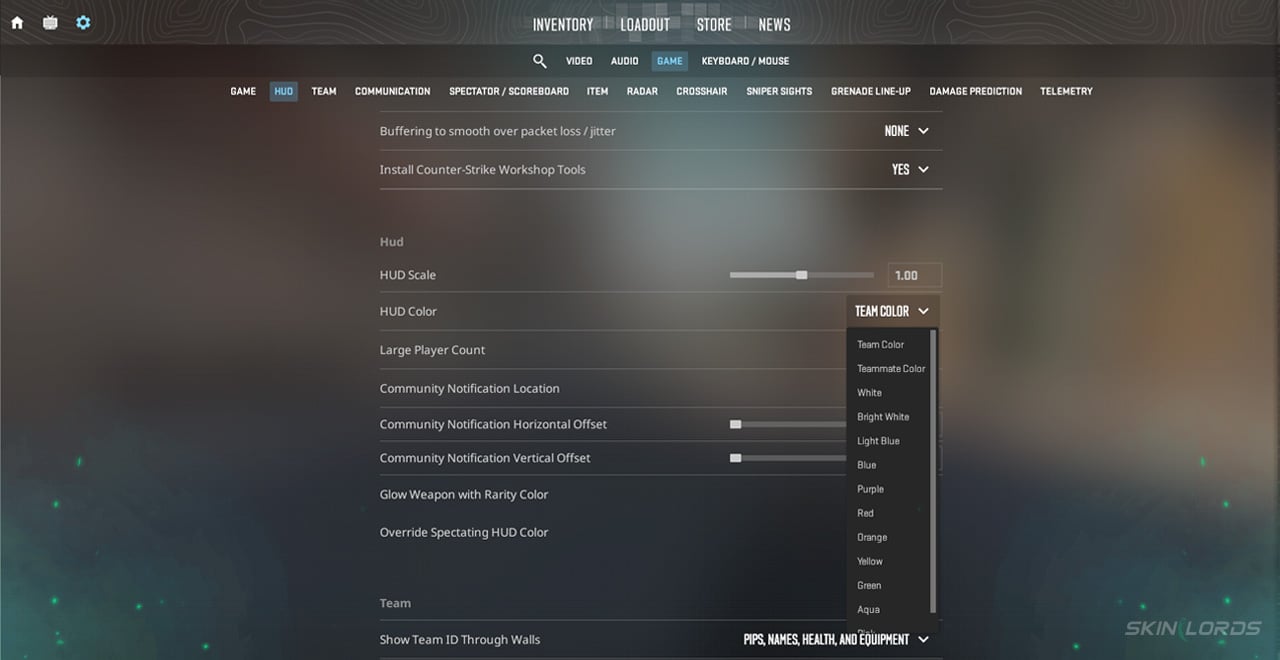 How to Change Your CS2 HUD Color