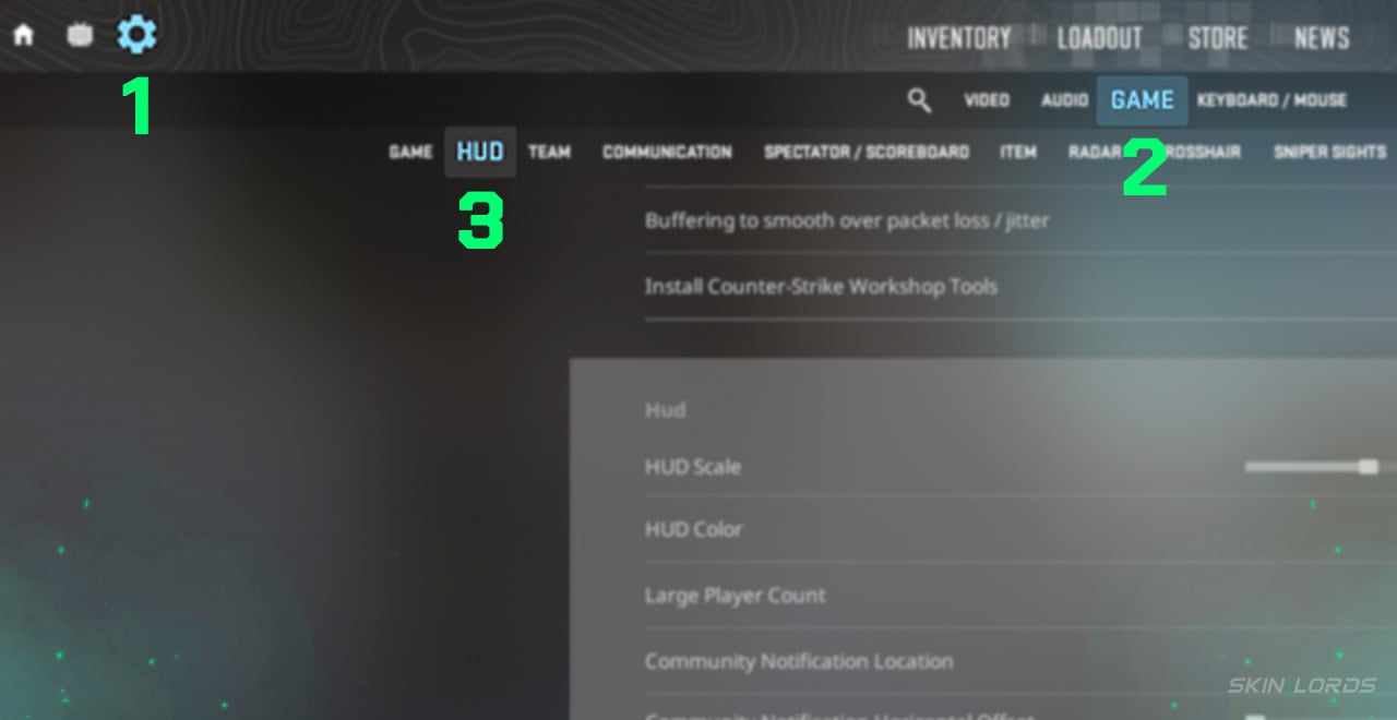 Where to Find CS2 HUD Color Settings