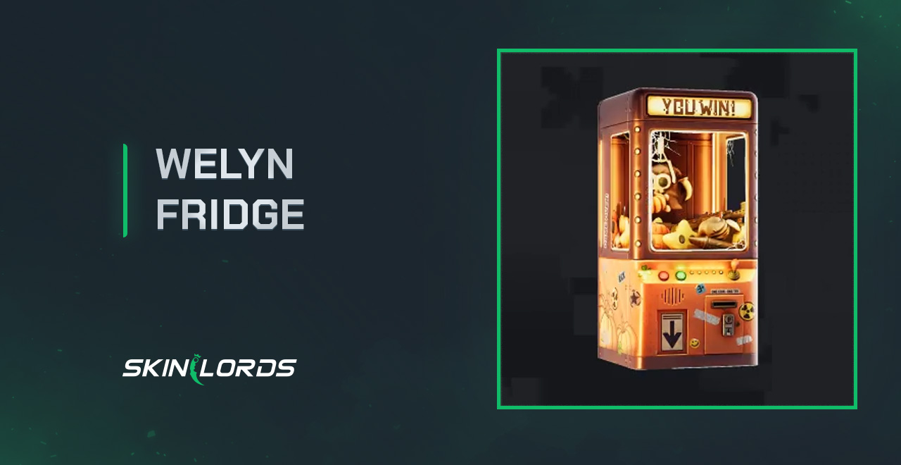 Welyn Fridge rust kick drops