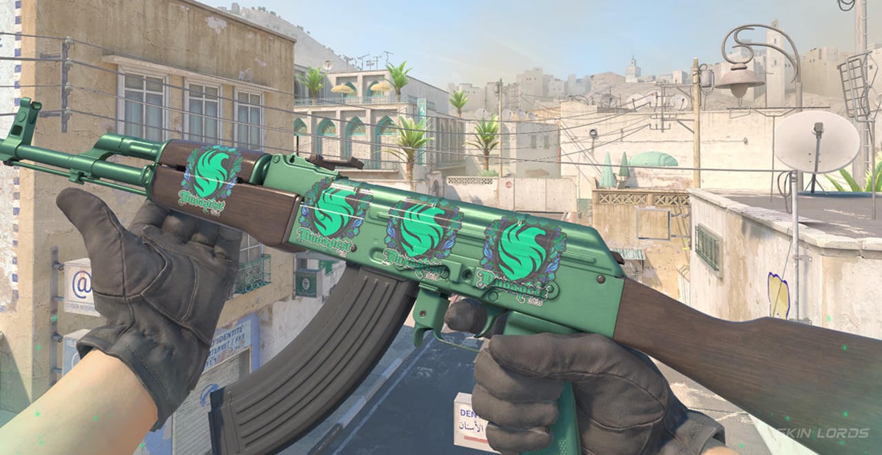 AK-47 Wintergreen + 4x Falcons (Paper) Budapest 2025 falcons budapest sticker crafts