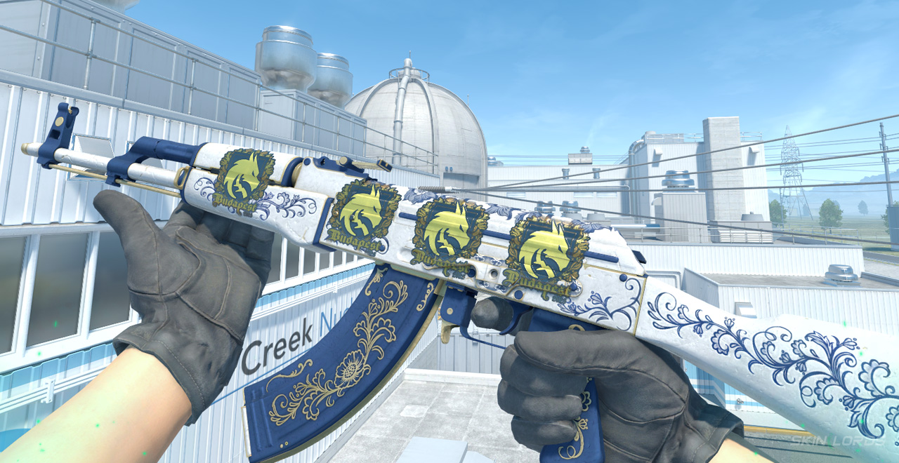 AK-47 Inheritance + 4x Team Spirit (Gold) Budapest 2025 team spirit budapest sticker craft