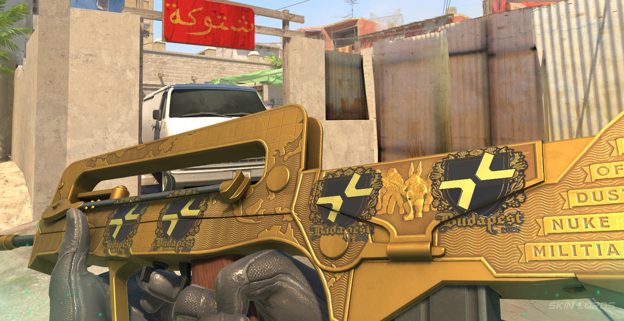 FAMAS Commemoration + 4x Parivision (Gold) Budapest 2025 parivision budapest sticker craft