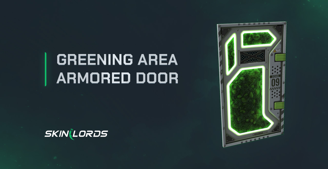 Greening Area Armored Door rust item store