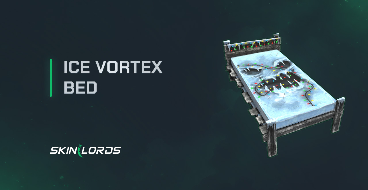 Ice Vortex Bed rust item store