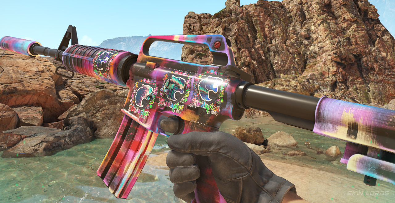 M4A1-S Glitched Paint + 4x Furia (Holo) Budapest 2025 furia budapest sticker craft