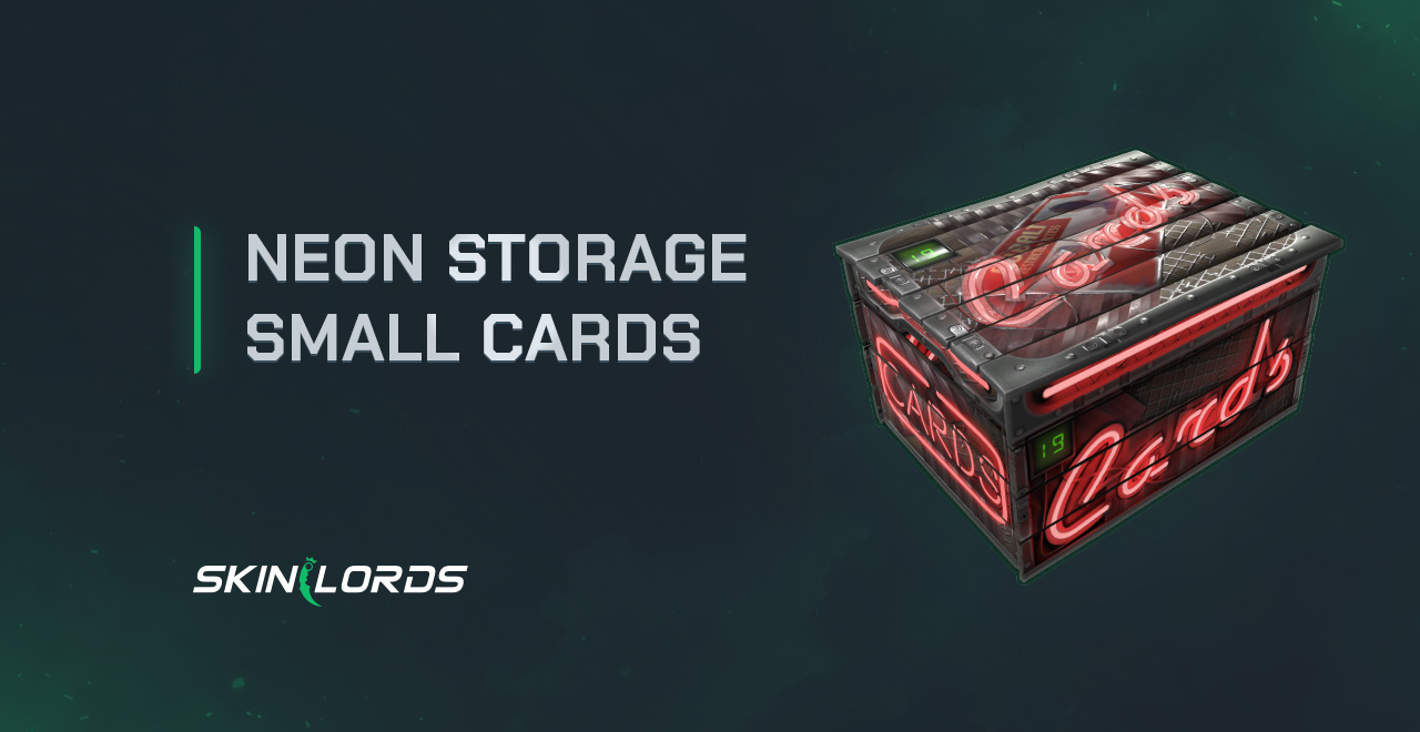 Neon Storage Small Cards rust item store