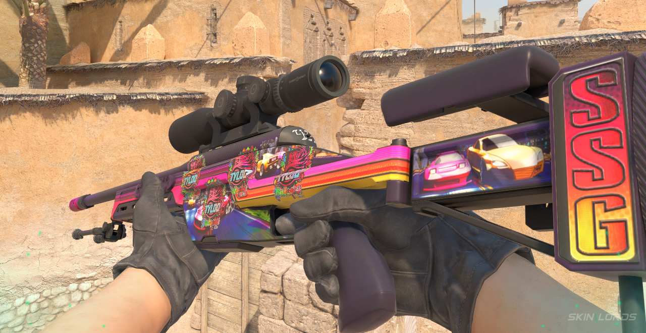 SSG 08 Turbo peek + 4x Tyloo (Holo) Budapest 2025 tyloo budapest sticker craft