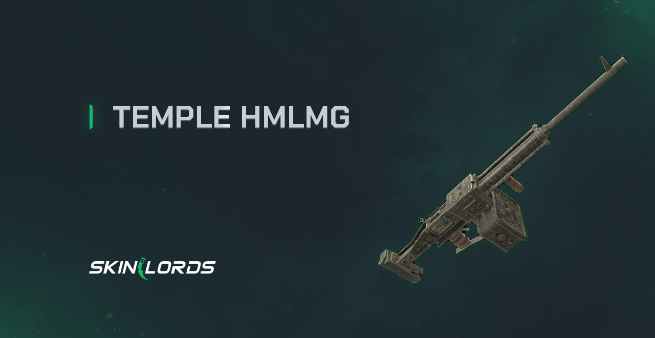 Temple HMLMG rust skin in the rust item store
