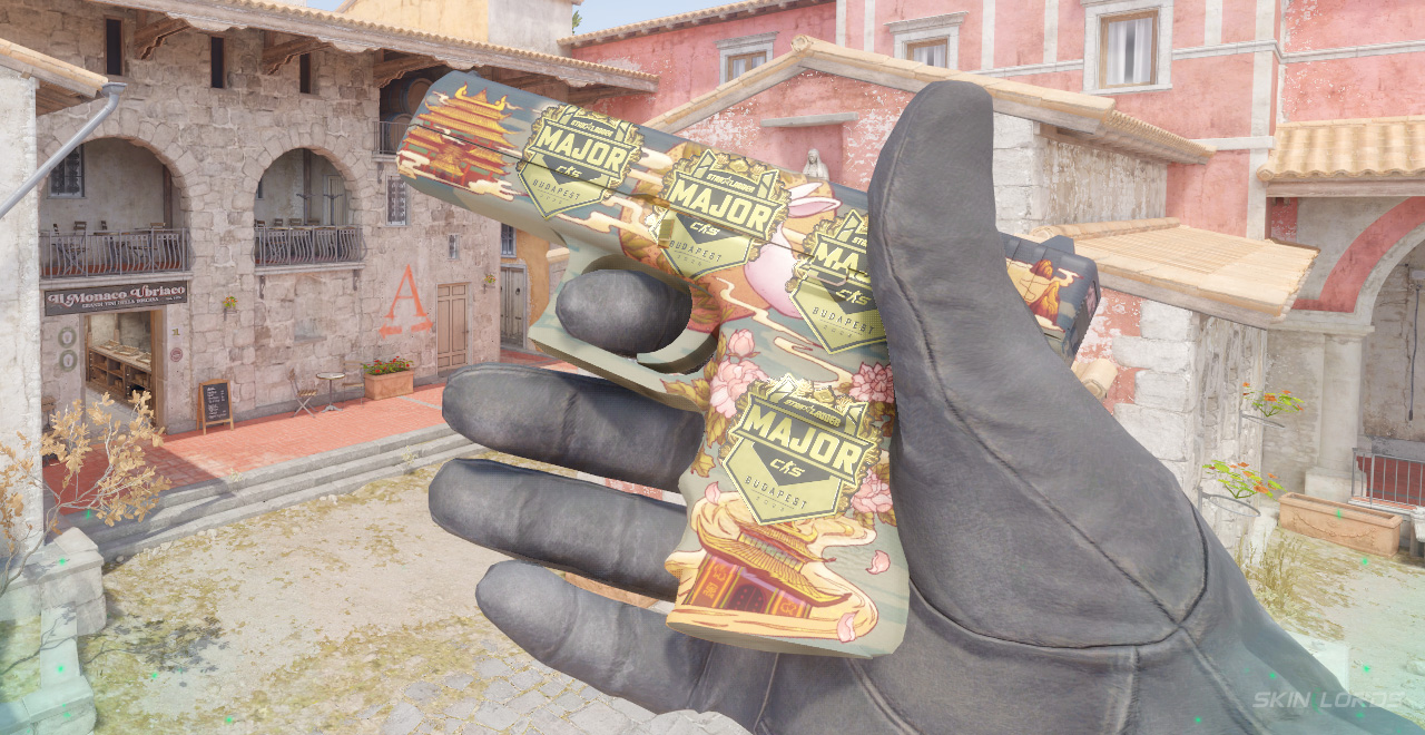 Glock-18 Umbreal Rabbit + 4x Starladder (Gold) Budapest 2025 starladder budapest sticker crafts