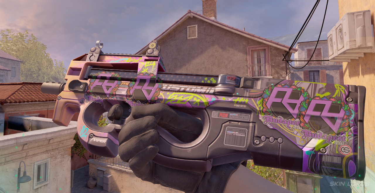 P90 Neoqueen + 4x Rare Atom (Embroidered) Budapest 2025 rare atom budapest sticker crafts