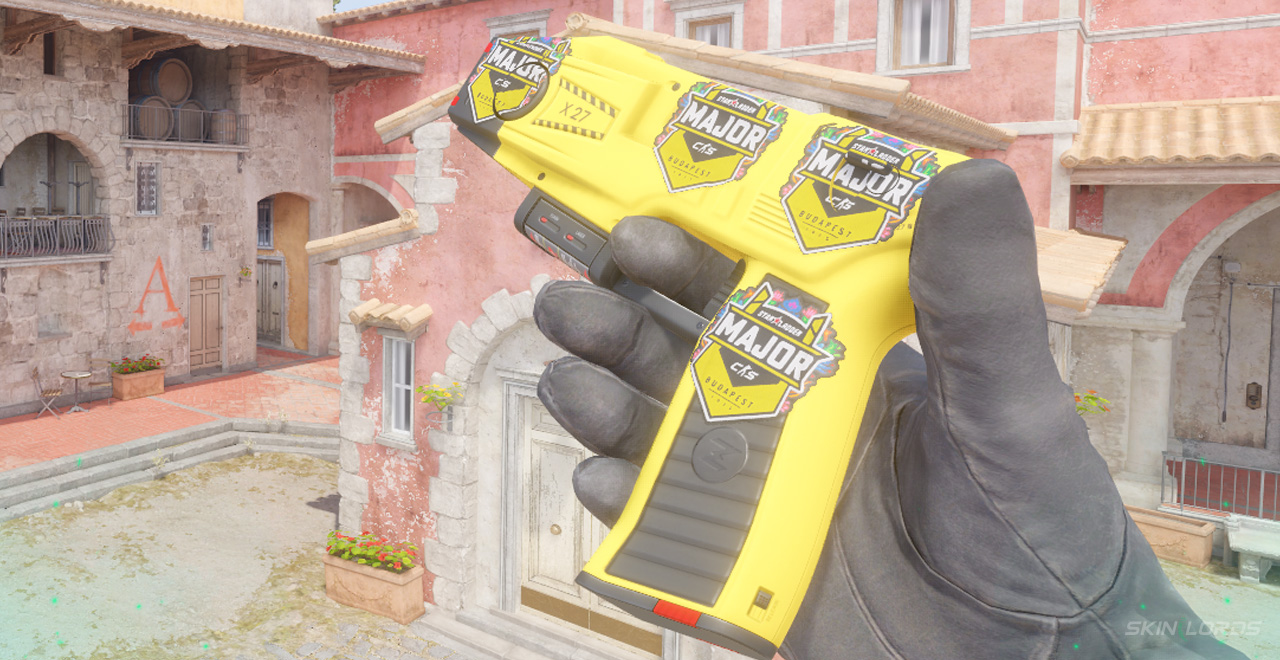 Zeus x27 Charged Up + 4x Starladder (Embroidered) Budapest 2025 starladder budapest sticker craft