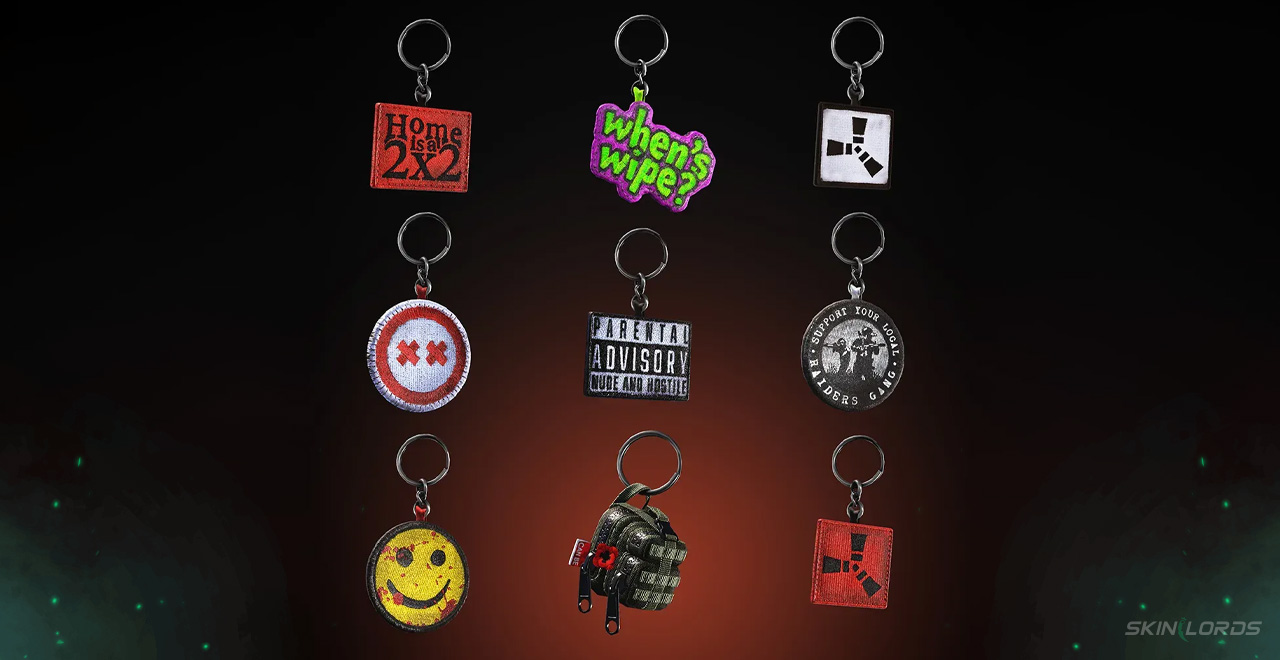 Rust Weapon Charm Attachment