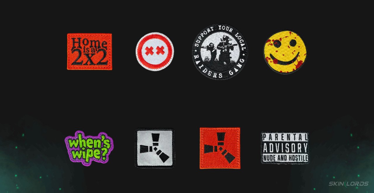 CAN BE x Rust Backpack Patches