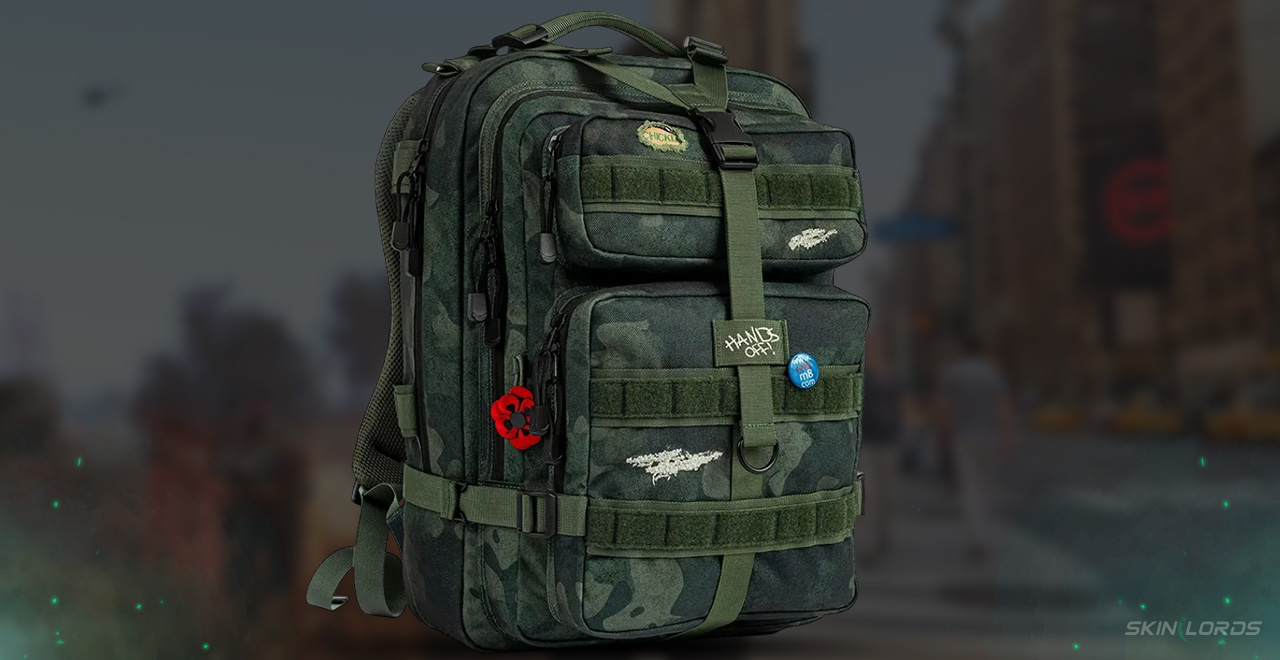 CAN BE x Rust Military Backpack