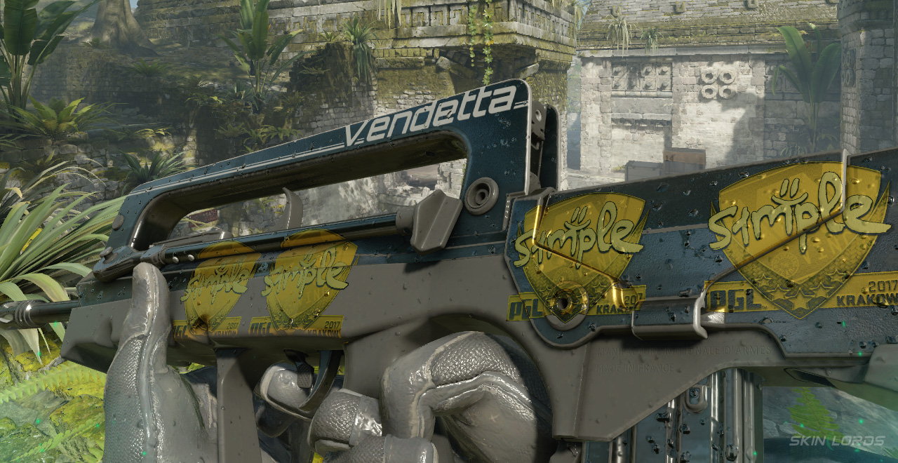 Best FAMAS Sticker Position: Default 4x