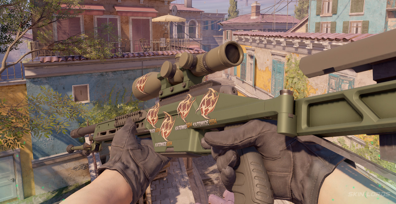 Best CS2 SSG-08 Sticker Position: Default 4x + Scope